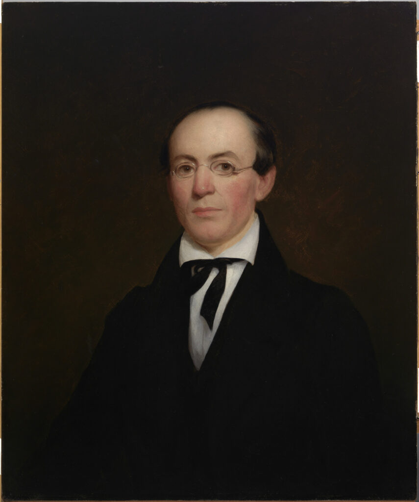 William Lloyd Garrison portrait by Nathaniel Jocelyn, 1833.